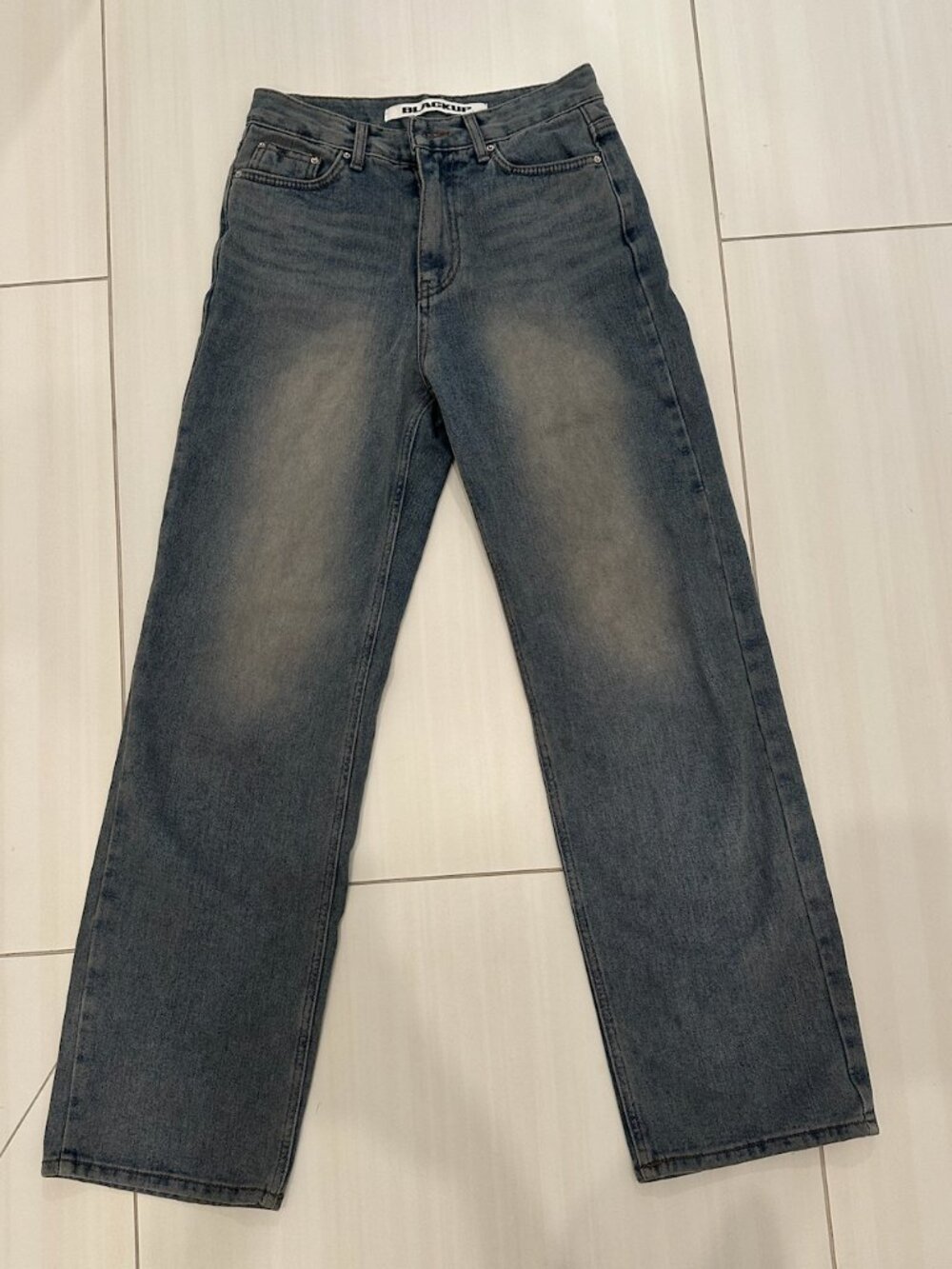 blackup taminut bootcut denim pants NWOT size M